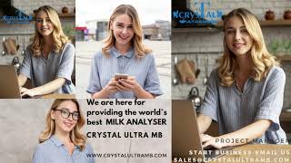 COMPANY CRYSTAL ULTRA MB MILK ANALYSER [upl. by Etnuahc]