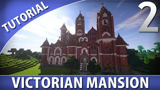 Minecraft  How to Build a Victorian Mansion Part 29 [upl. by Belldame460]