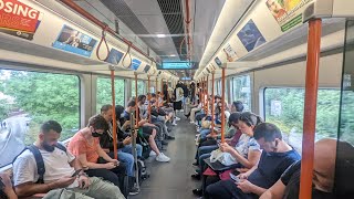 London Overground full journey Barking Riverside to Gospel Oak 25072022 [upl. by Esilahs]