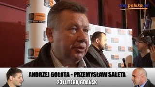 Gołota  Saleta komentuje Janusz Pindera [upl. by Yruama199]