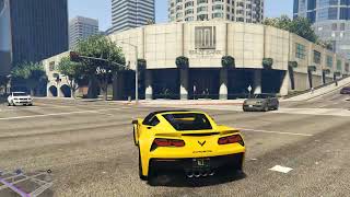 GTA 5  Stealing Super Racing Car GTA V Drive Fast Real Life Car 647 [upl. by Idissac]