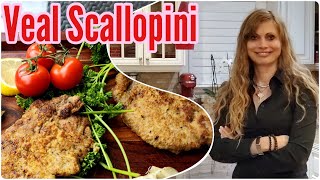 Italian Veal Scallopini Recipe  Best Veal Ever [upl. by Teews943]