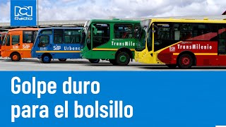 Alarmante Esto subiría el pasaje de Transmilenio y SITP en el 2024 [upl. by Malcom77]