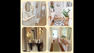 Small Entryway Decorating Ideas  Entrance Foyer Design ideas for Home Interior  Narrow Hallway [upl. by Azaleah]