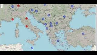 Capitalele Europei joc geografie [upl. by Surtimed]