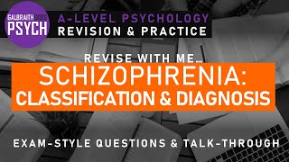 Reliability Validity Diagnosis  Questions amp Revision  ALevel  AQA Psychology  Schizophrenia [upl. by Wende203]