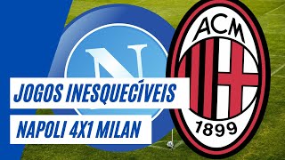 Jogos Inesquecíveis Napoli 4x1 Milan 1988 [upl. by Donoghue]