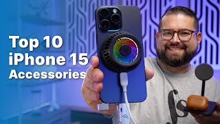 10 MustHave and 1 Strange Accessories for iPhone 15 Pro [upl. by Luar]