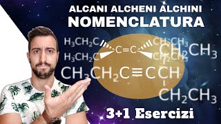 31 Esercizi di Nomenclatura Alcani Alcheni Alchini Nomenclatura Iupac della Chimica Organica [upl. by Amalbergas315]