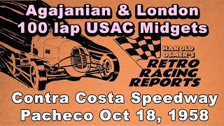 Historic USAC Midget RacingContra Costa 1958 — Meet your drivers Crawford Amick Parsons ep 026 [upl. by Zetta]