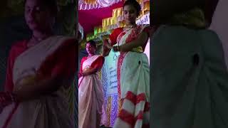 durga ma Ma song 2024 dance kolkata [upl. by Eadith]