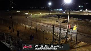 wwwimcatv  LIVE LOOKIN  Abilene Speedway  Abilene TX  October 18th 2024 [upl. by Retsevlys]