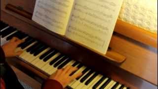 Grade 7 Piano ABRSM A3 Sonata in F minor Scarlatti 20132014 [upl. by Gabby442]