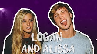 LOGAN PAUL AND ALISSA VIOLET moments PG [upl. by Adnawyt527]