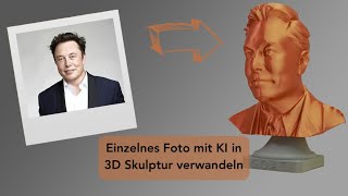 3D Druck Büste aus einem einzelnen Foto erstellen  Kann wirklich jeder in 36 Minuten  MakerWorld [upl. by Brenna]