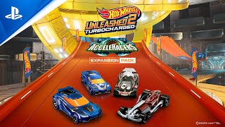 Hot Wheels Unleashed 2  Turbocharged  AcceleRacers Expansion Pack  PS5 amp PS4 Games [upl. by Rowe219]