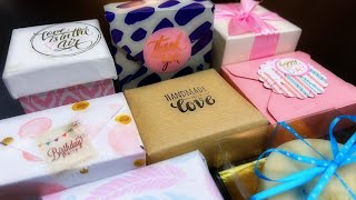 DIY Soap Packaging Ideas  different styles and materials [upl. by Butcher186]