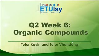 Organic Compounds  Grade 9 Science  Quarter 2 Week 6 [upl. by Bluma]