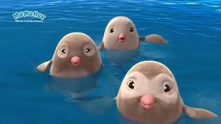 EP4348  MuMuHug World cartoon animation animals funny cute baby family video sea turtle [upl. by Ahsiniuq580]