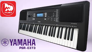 Yamaha PSRE373  новый домашний синтезатор обзор тембров и интересных функций [upl. by Conrade]