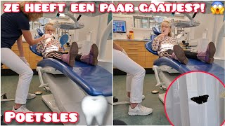 ZE HEEFT EEN PAAR GAATJES 😱 POETSLES 🦷 EEN VLINDER IN HUIS 🦋  DE FAMILIE SNIJDERS VLOG 581 [upl. by Ernie981]