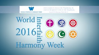 World Interfaith Harmony Week 2016  AlKhair Foundation [upl. by Esiuqcaj]