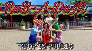 KPOP IN PUBLIC TRIBE 트라이비  RUBADUM  DANCE COVER by TK from Russia [upl. by Gaddi146]