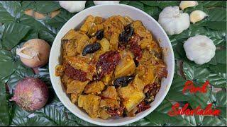 Goan Pork Solantulem  Goan Pork Amsol  You and I Can Cook [upl. by Aisetal]