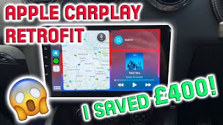 The CHEAPEST DIY Apple CarPlay Install  AUDI TTS MK2 Retrofit [upl. by Rriocard]