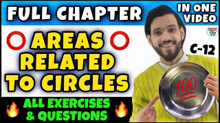 Circles  Areas Related To Circles  Class 10 Maths Chapter Number 12  All ExercisesQuestionsCBSE [upl. by Wan17]