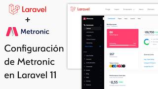 Configuración de plantilla Metronic en Laravel 11 [upl. by Aggi131]