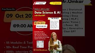 Data Science Full Course  Data Science For Beginners  Data Science Tutorial  NareshIT [upl. by Aikaj]