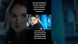 Divergent book vs movie  which scene do you think was better divergent [upl. by Natlus98]