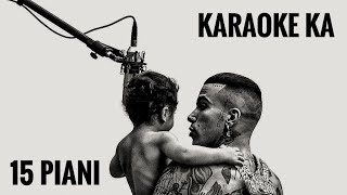 Sfera Ebbasta Marracash  15 Piani Karaoke [upl. by Llerref]