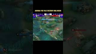 Aurora mlbb vs rrq hoshi snapdragonproseries snapdragon mobilelegends mlbb rrqhoshi rrq fyp [upl. by Ylime]