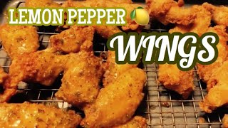 How to make Amazing Lemon pepper wings [upl. by Dey]