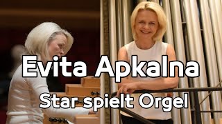 Reaktion  Starorganistin Evita Apkalna Sie füllen die größten Konzertsäle der Welt [upl. by Dlawso]