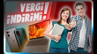 Öğrenci Vergi İndirimi 9500 TL Altı Alınabilecek En iyi Telefon ve Bilgisayarlar [upl. by Terina]