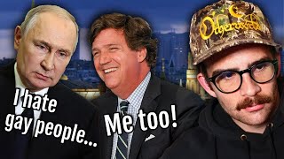 Tucker Carlson Wants to Interview Putin [upl. by Anitrebla]