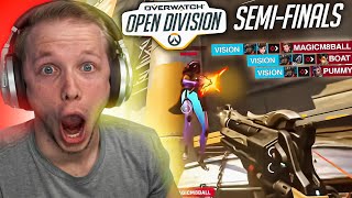 Jay3 Reacts to Open Division SEMIFINALS in Overwatch 2 Redbird Esports VS Trick Room [upl. by Nyleaj155]