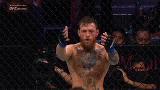 Khabib Nurmagumedov vs Conor McGregor Fight Highlights [upl. by Inalem]