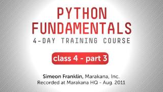 Python Fundamentals Training  More on Standard Libraries Web Handling and Unittest [upl. by Enneite]