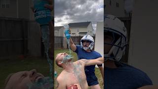 Blueee42🏈 electrolytes with a side of hitstick😂 football funny comedyskit sports ItTakesMore [upl. by Erreipnaej]