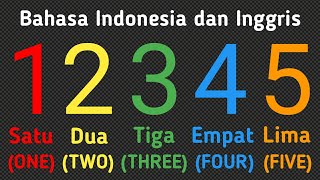 Belajar bahasa Inggris  mengenal angka 110  belajar angka untuk anak anak [upl. by Fesoj97]