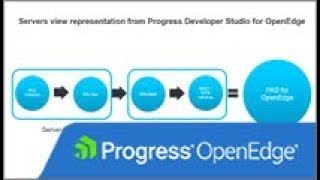 Servers view representation from Progress Developer Studio for OpenEdge [upl. by Hadsall]