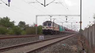 Lalgarh  Prayagraj  Lalgarh Superfast Express NonStop skip Lachhmangarh Sikar [upl. by Akkire]