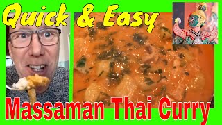 Thai Massaman Curry RecipeEasy Massaman Recipe With Turkey [upl. by Hogle]