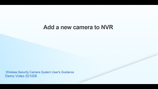 Add a new camera to Cromorc NVR System [upl. by Lunseth]