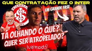 QUE CONTRATAÇÃO FEZ O INTER  COUDET DIFERENTE RECUPERA JOGADORES E INDICA CERTO  ALÍVIO NA TABELA [upl. by Tnerb235]