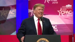 President Trump Delivers Remarks at the Conservative Political Action Conference [upl. by Wilburn]